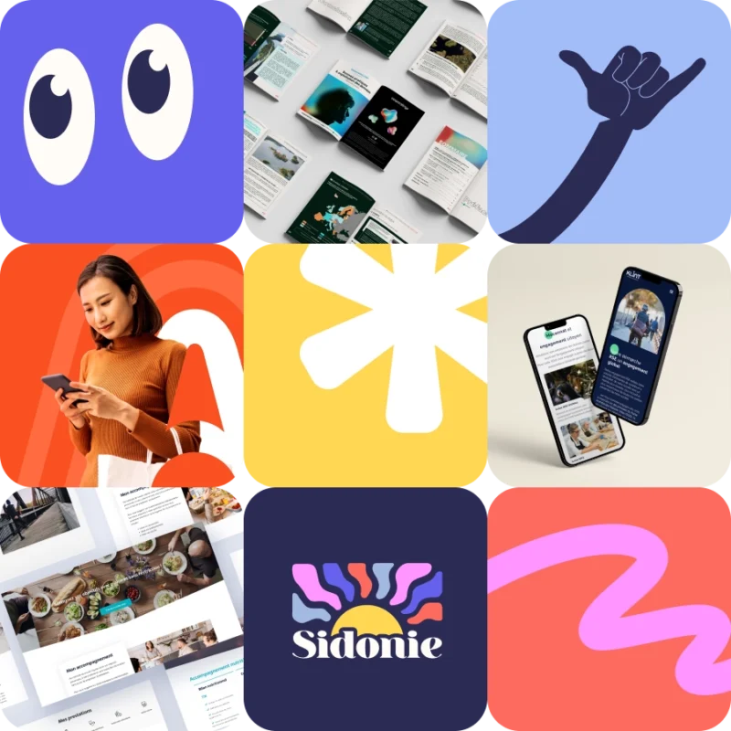 Présentation des mes services en tant que designer graphique professionnelle